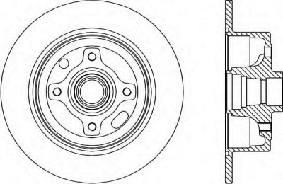 OPEN PARTS bdr141310 -  Тормозной диск